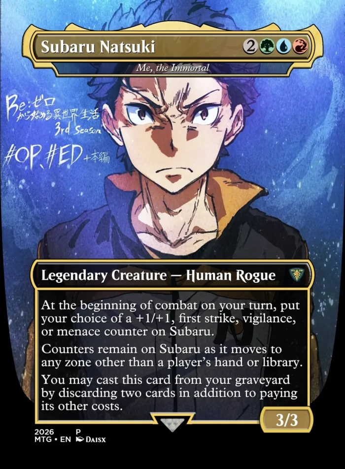 Custom Deck - RE: Zero