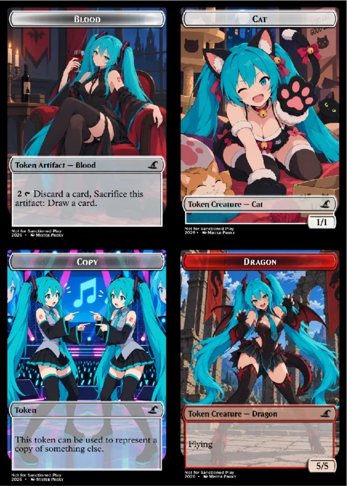 Pack Token Hatsune Miku